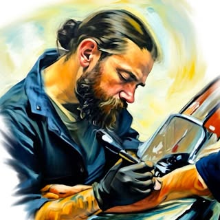 Rich Bustamante - Soundwave tattoo artist in Brooklyn, United States