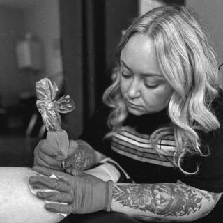 T A Y. K A T H E R I N E - Soundwave tattoo artist in Chesley, Canada