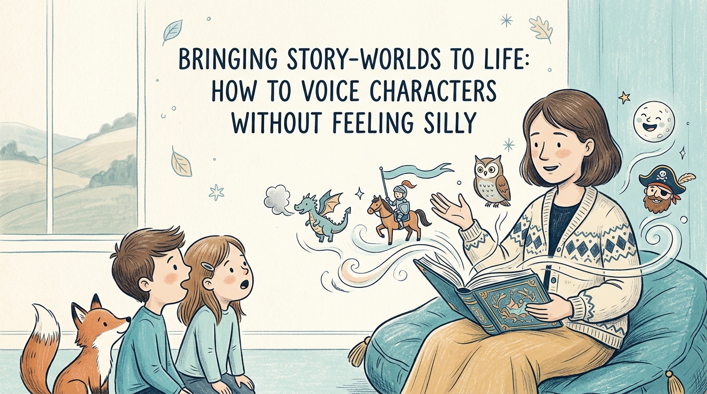 Bringing Story-Worlds to Life: How to Voice Characters Without Feeling Silly