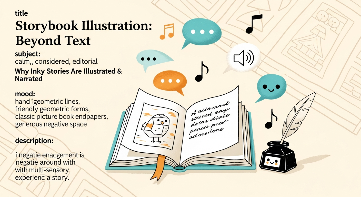 Beyond Text: Why Inky Stories Are Illustrated & Narrated