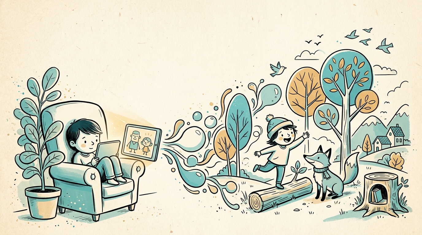 Moving from passive screens to active worlds