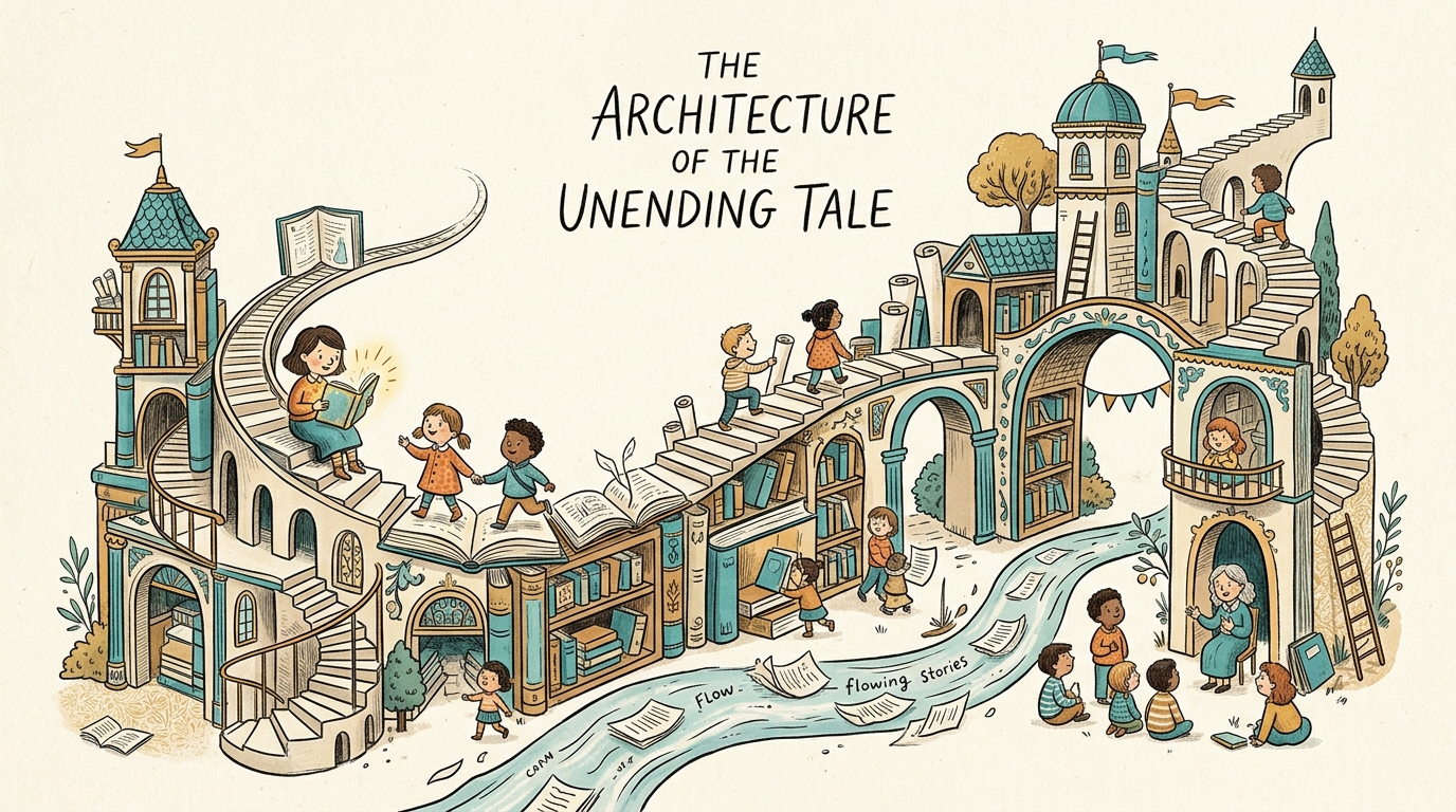 The Architecture of the Unending Tale