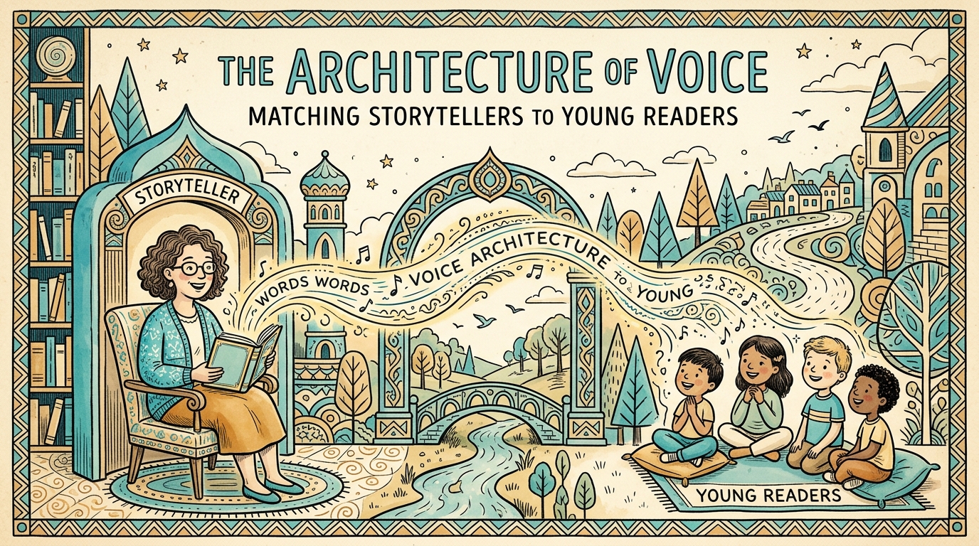 The Architecture of Voice: Matching Storytellers to Young Readers