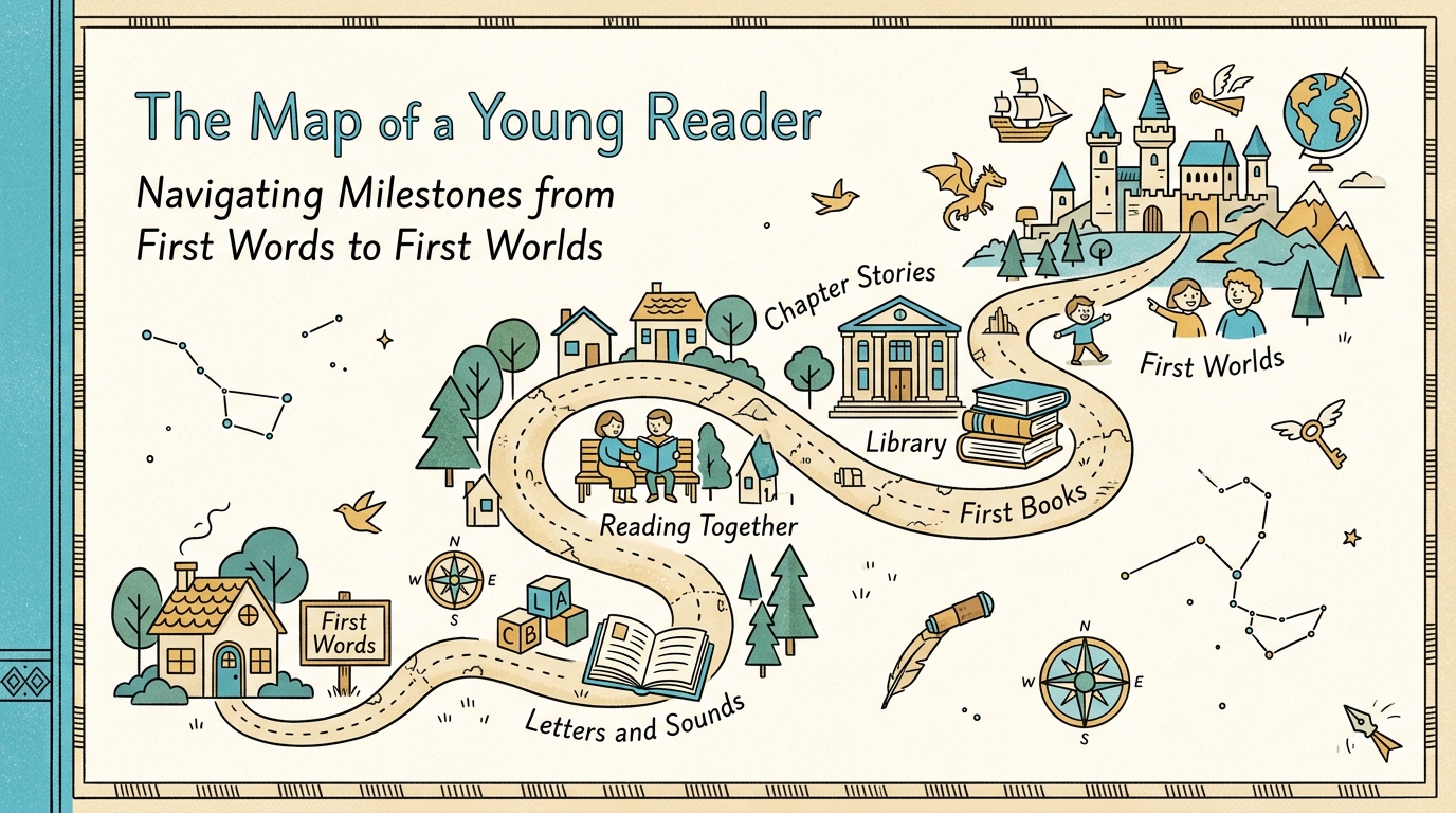 The Map of a Young Reader: Navigating Milestones from First Words to First Worlds