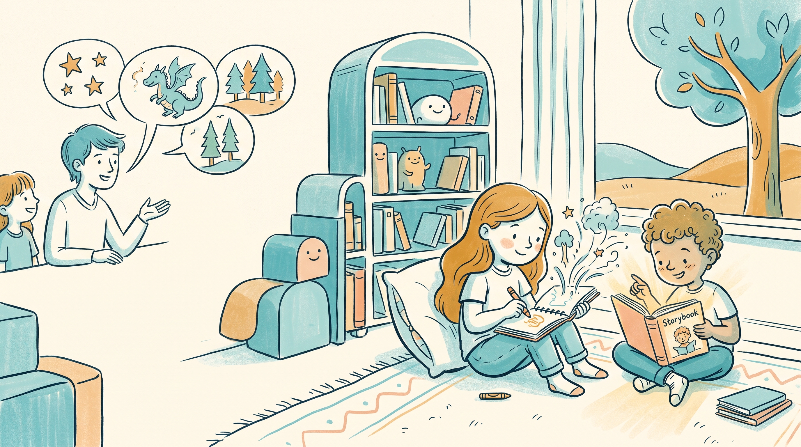 Personalização de histórias: de leitores relutantes a autores