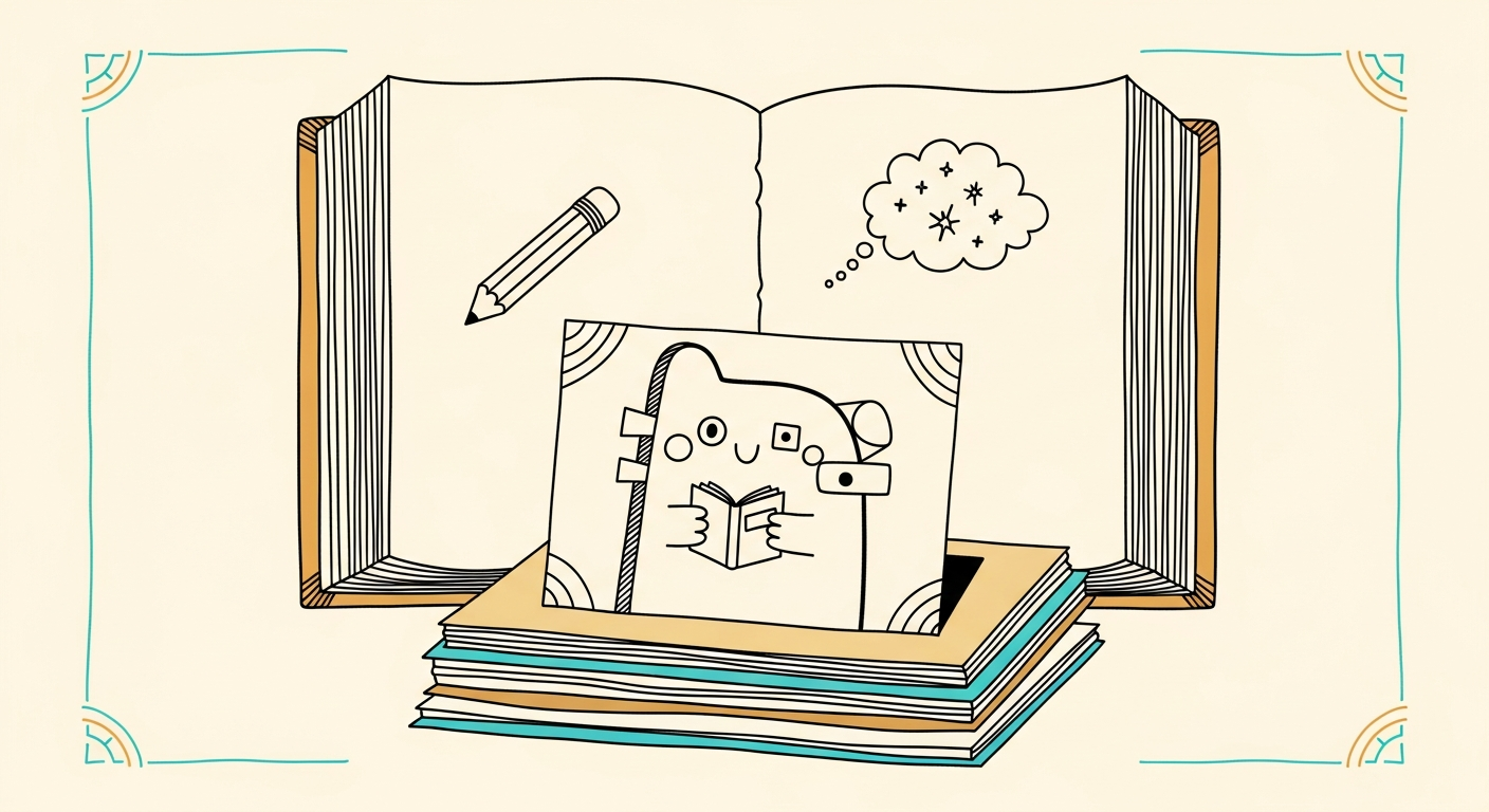How to Turn Your Child's Drawings Into Stories