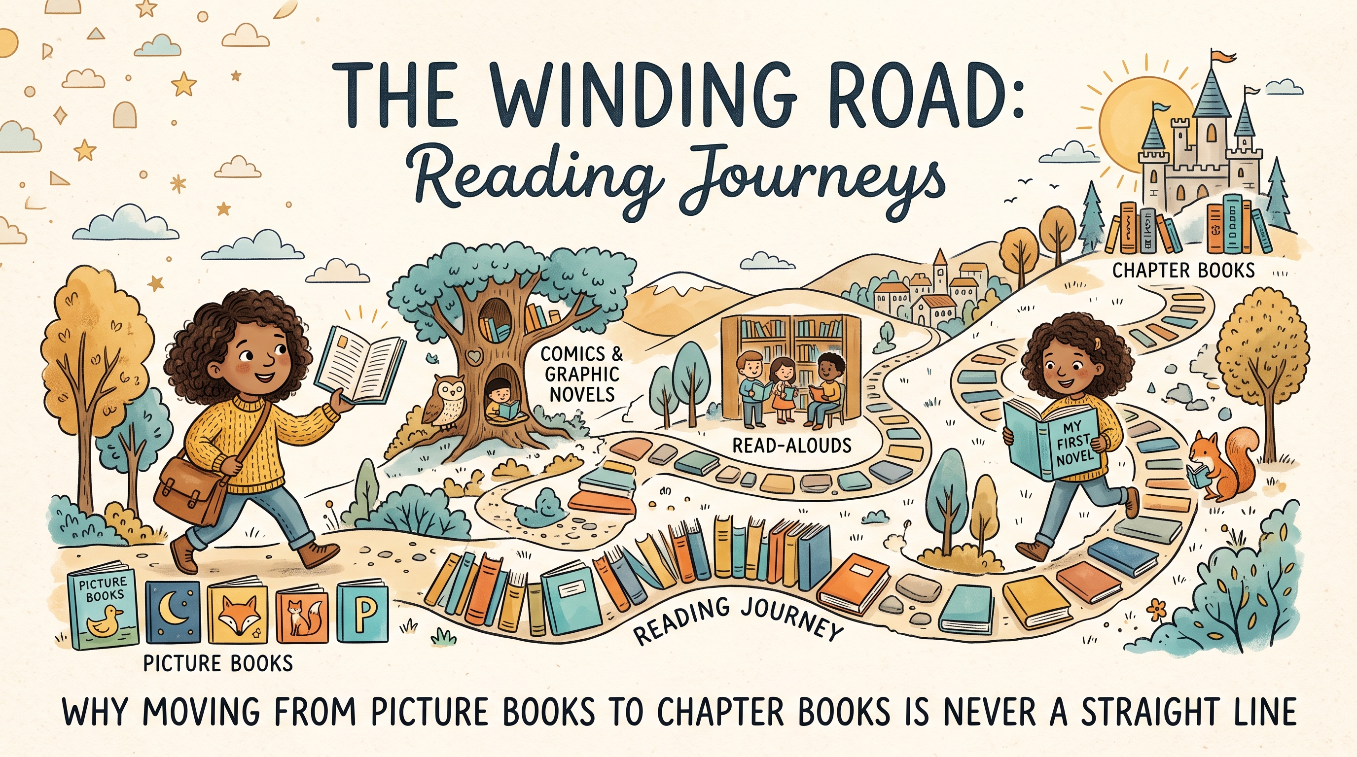 Why Moving From Picture Books to Chapter Books Is Never a Straight Line