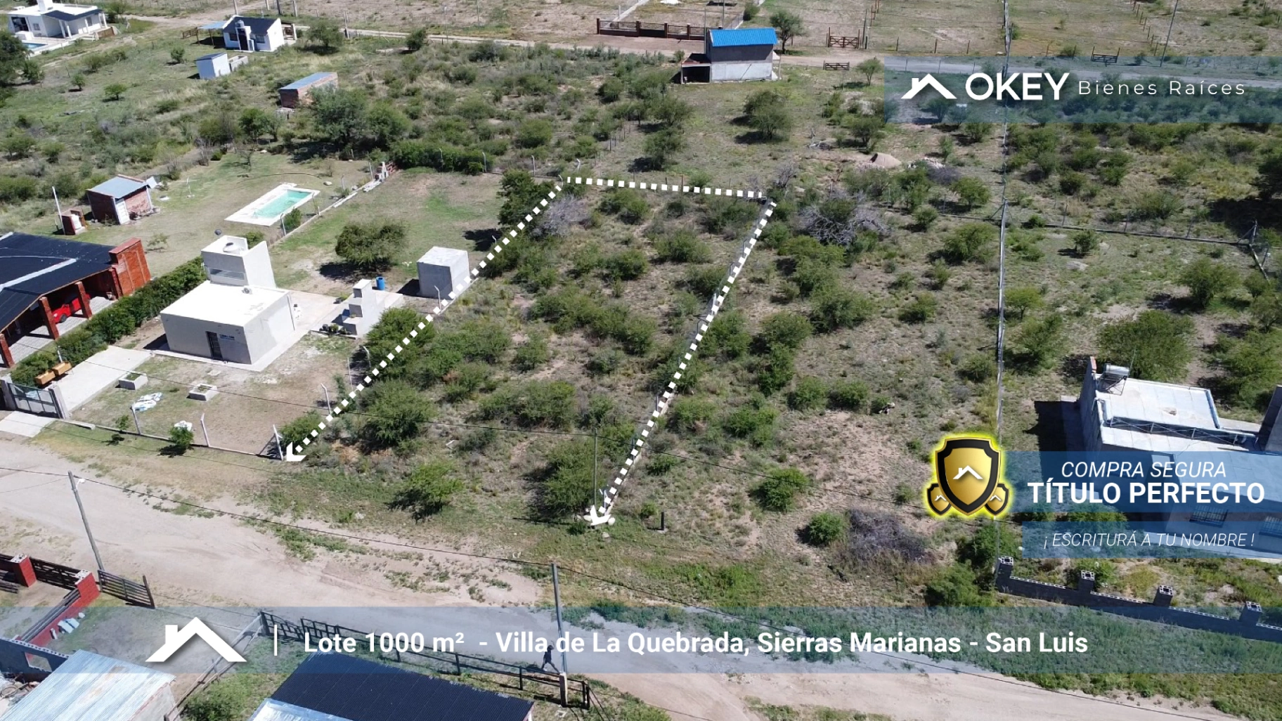 Lote en Venta en Sierras Marianas, 1000m2 - Sierras Marianas, Villa de la Quebrada