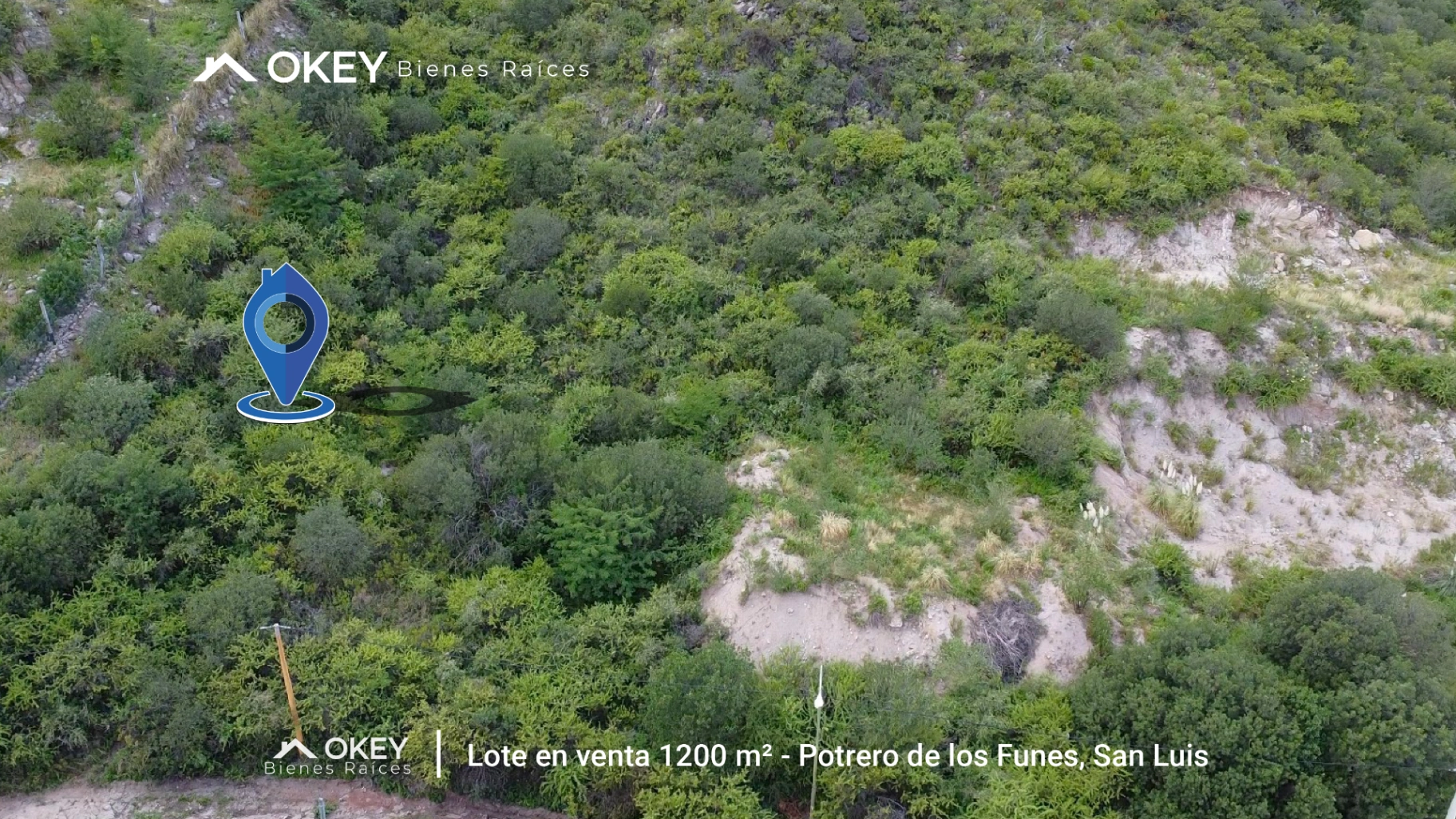 Lote en Potrero de los Funes, 1200m2, zona municipalidad - Potrero de los Funes