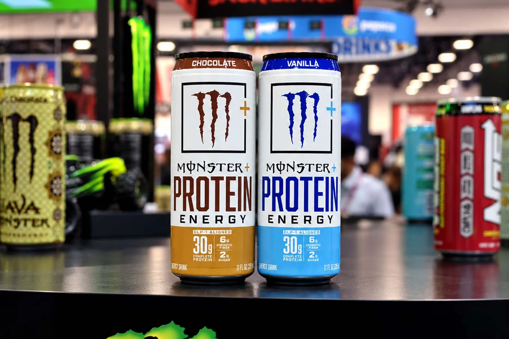 Monster anuncia energético com 30 g de proteína nos sabores chocolate e baunilha