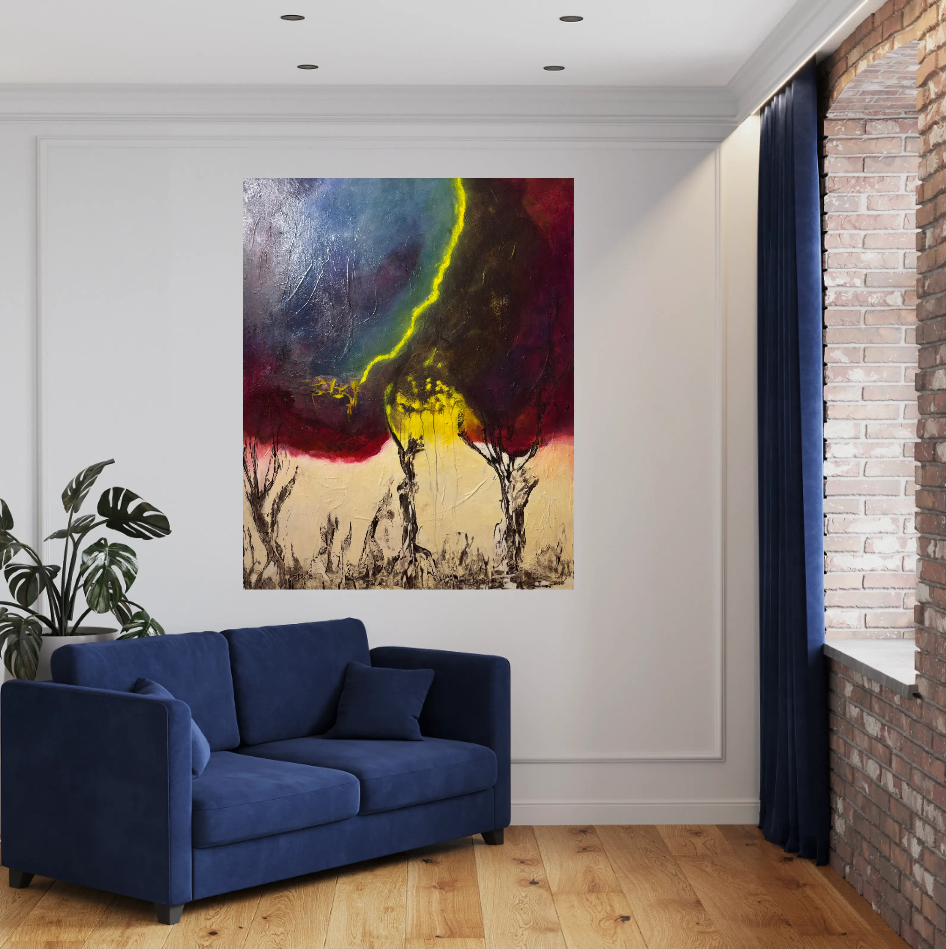 Lichtspur im Schweigen