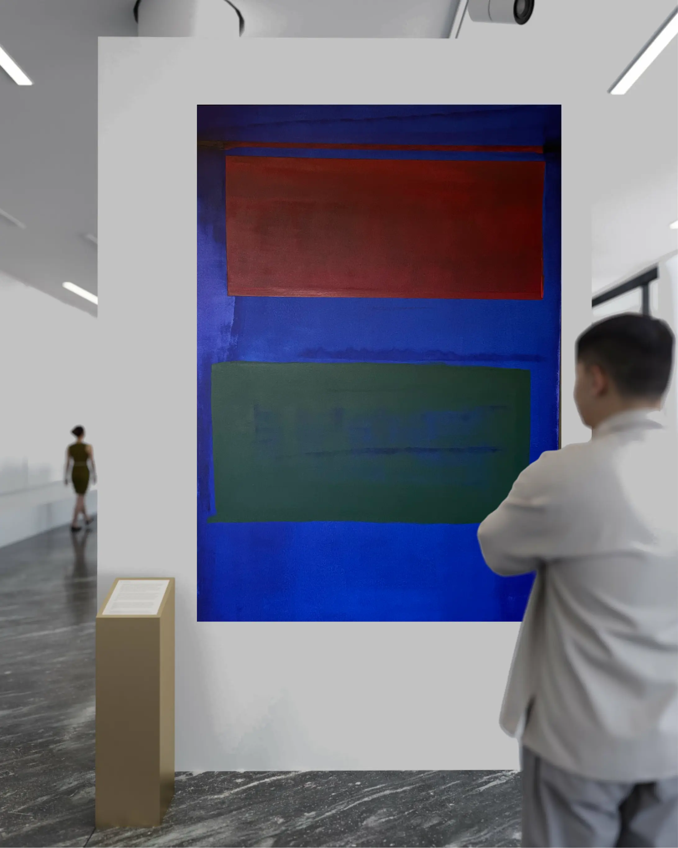 Anil - verde e vermelho 