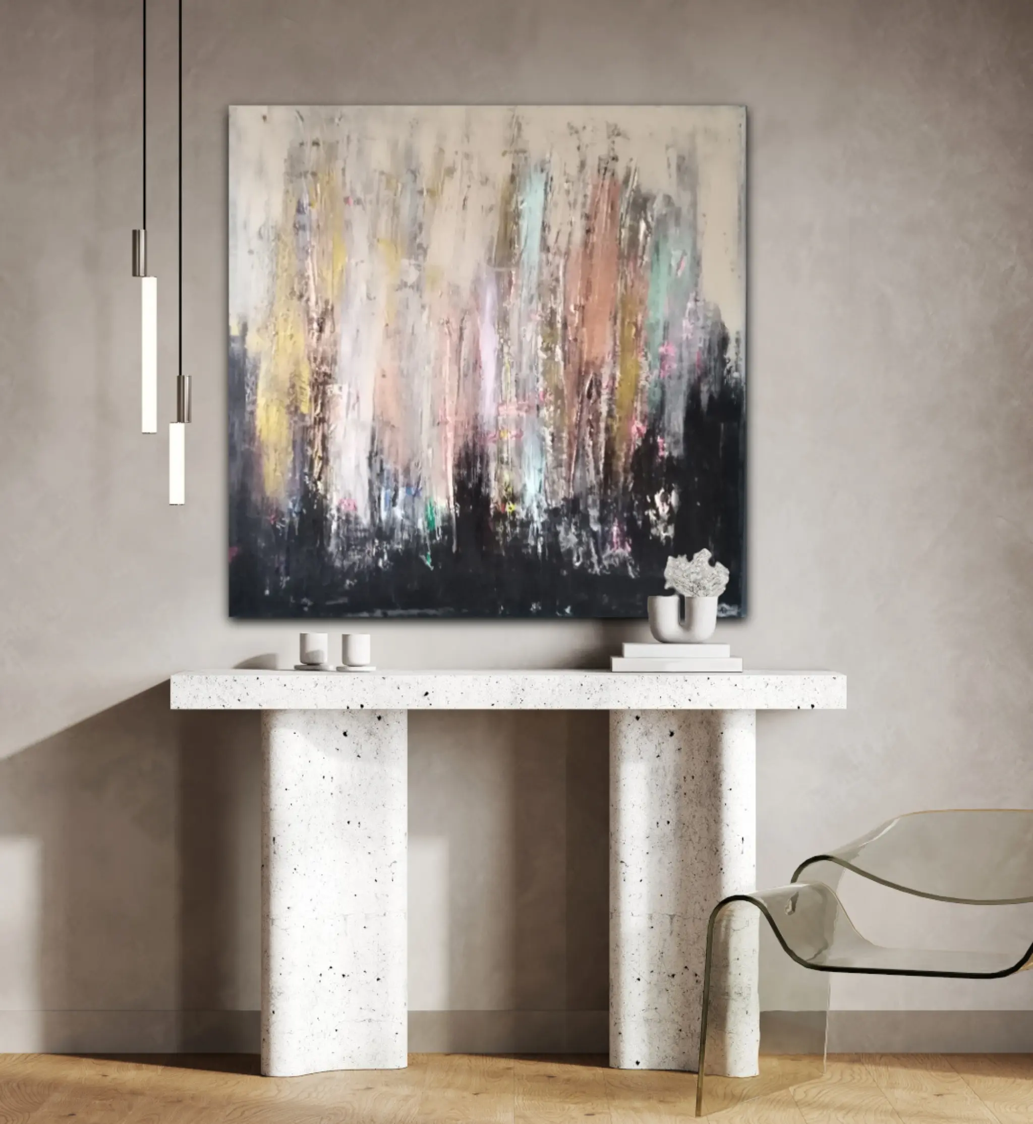 Abstract Elegance for Modern Interiors