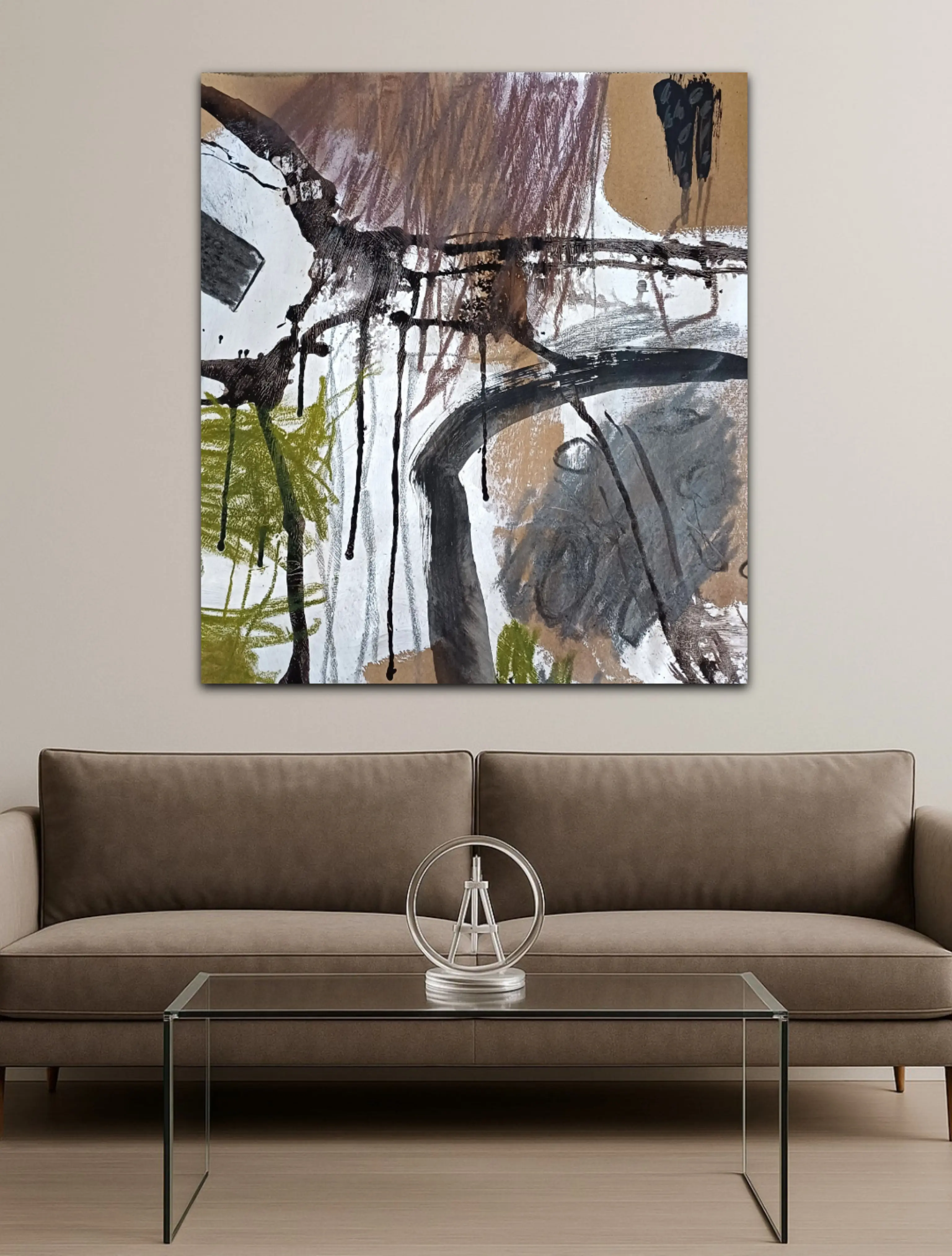 the road past the lake.
