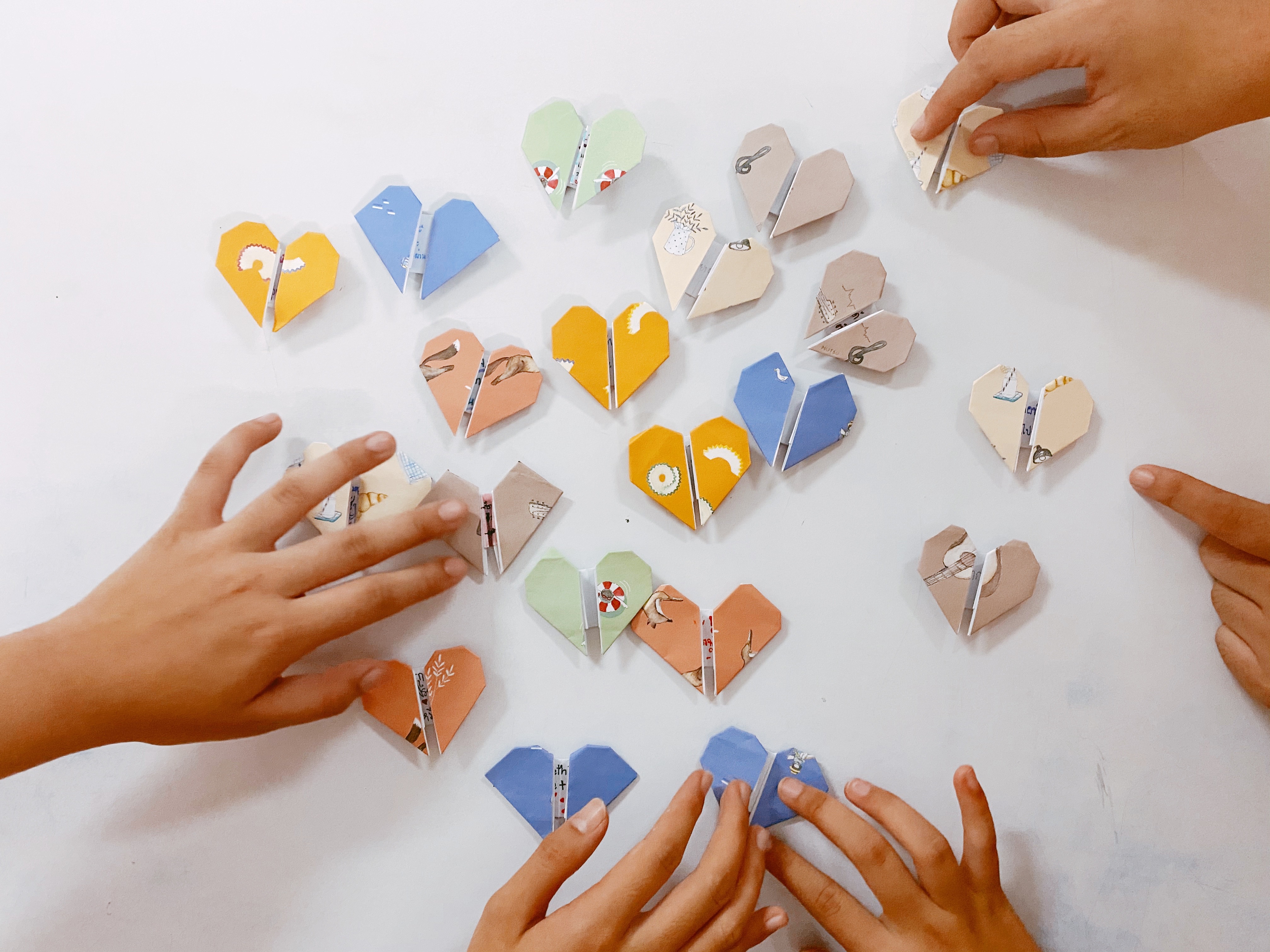 ภาพประกอบไอเดีย Heart Origami ต้าวหัวใจใส่ความรู้สึกดีๆ