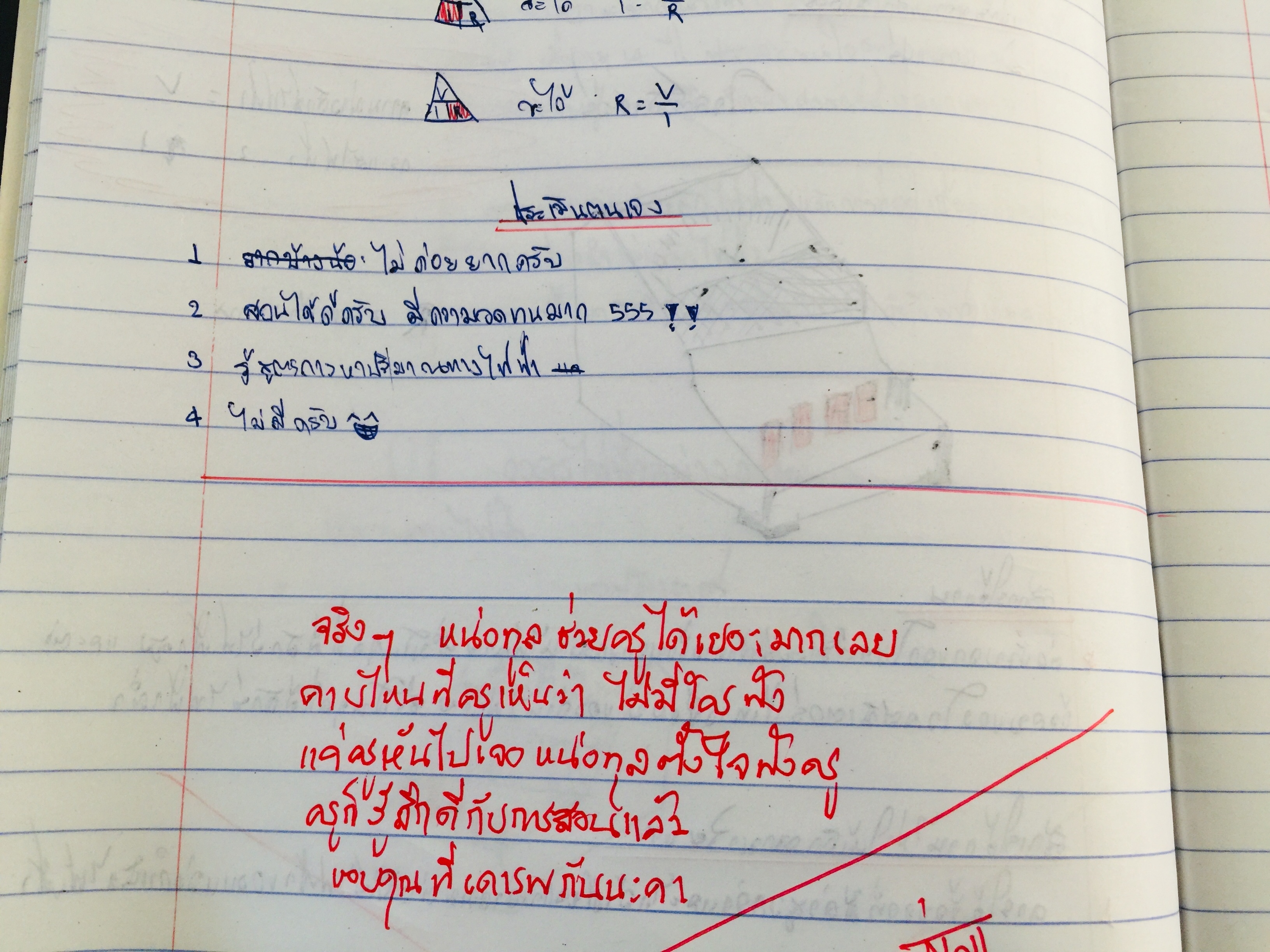 ภาพประกอบไอเดีย ตรวจสมุดสำคัญไฉน ?