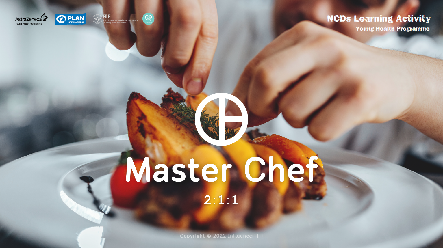 ภาพประกอบไอเดีย Master Chef 2:1:1 กินดีเพื่อสุขภาพ 