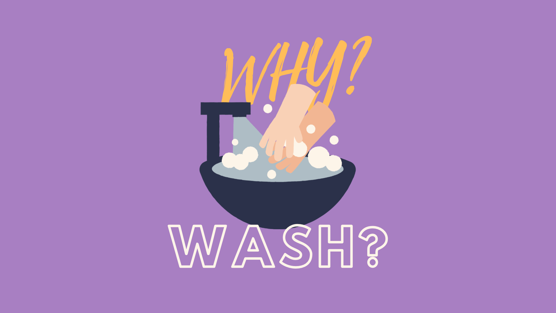 ภาพประกอบไอเดีย Why? WASH? ล้างมือทำไม?