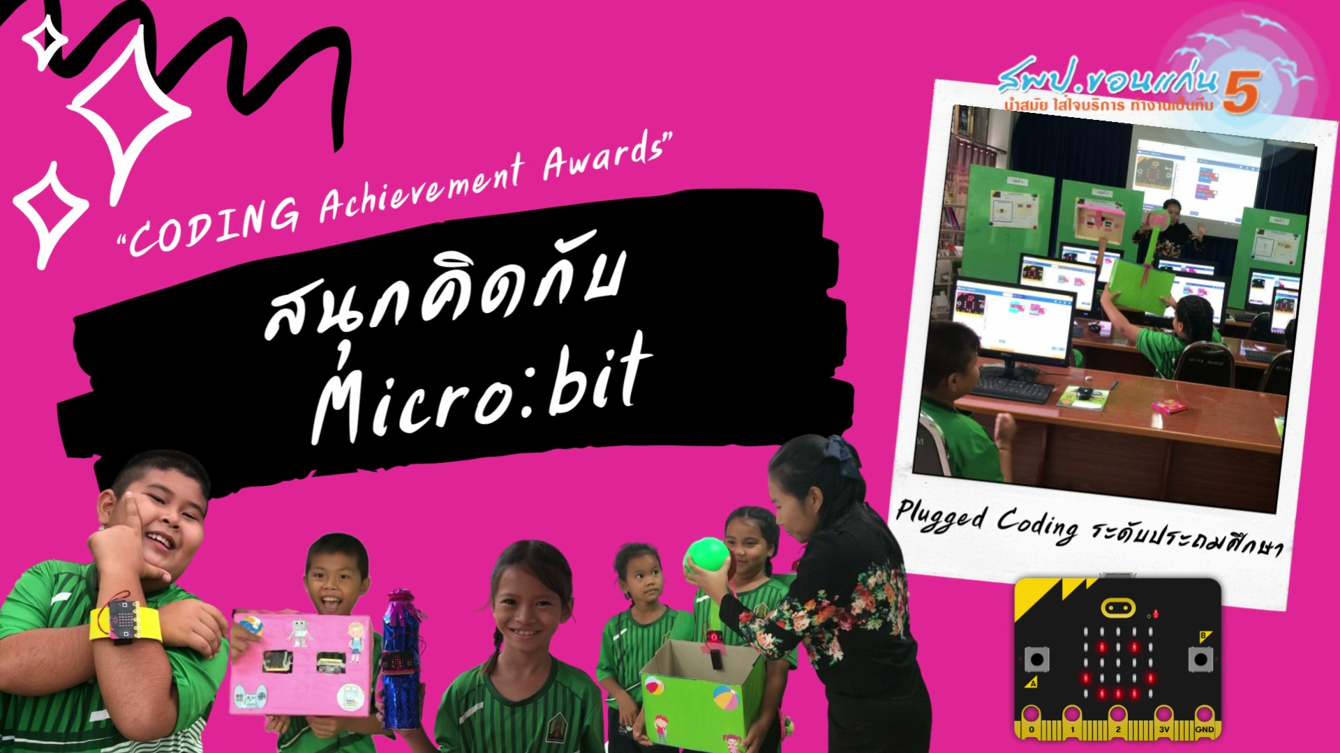 ภาพประกอบไอเดีย สนุกคิดกับ Micro:bit