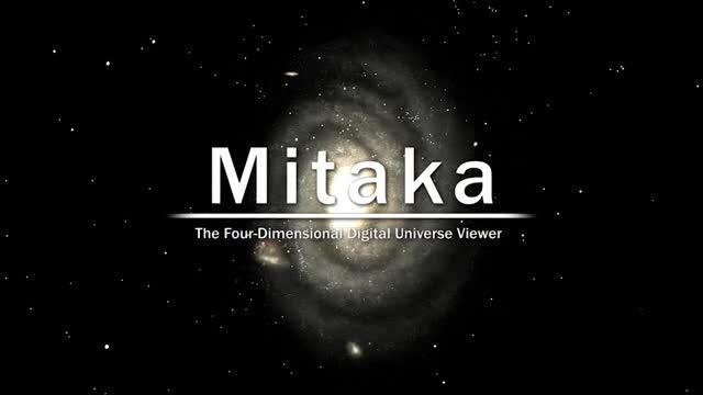 ภาพประกอบไอเดีย Mitaka โปรแกรมจำลองเอกภพ