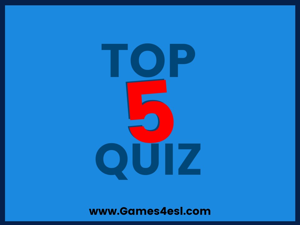 ภาพประกอบไอเดีย TOP FIVE QUIZ เกมออฟไลน์อีก 1 เกมที่น่าสนใจ