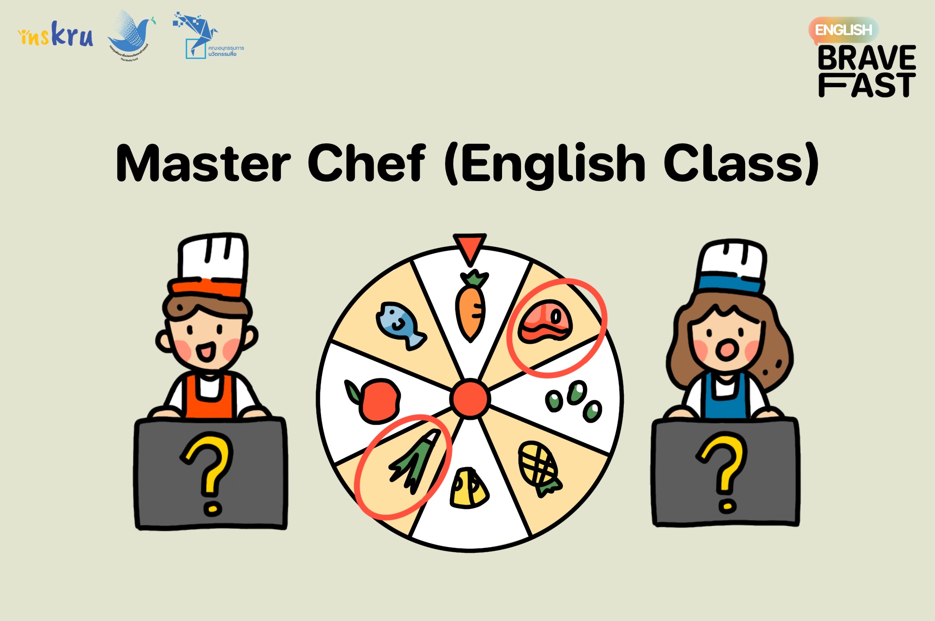 ภาพประกอบไอเดีย Master Chef (English Class)