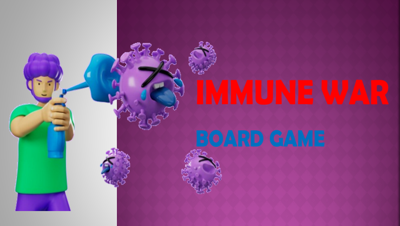 ภาพประกอบไอเดีย IMMUNE WAR BOARD GAME ศึกครั้งนี้เราต้องรอด!!!