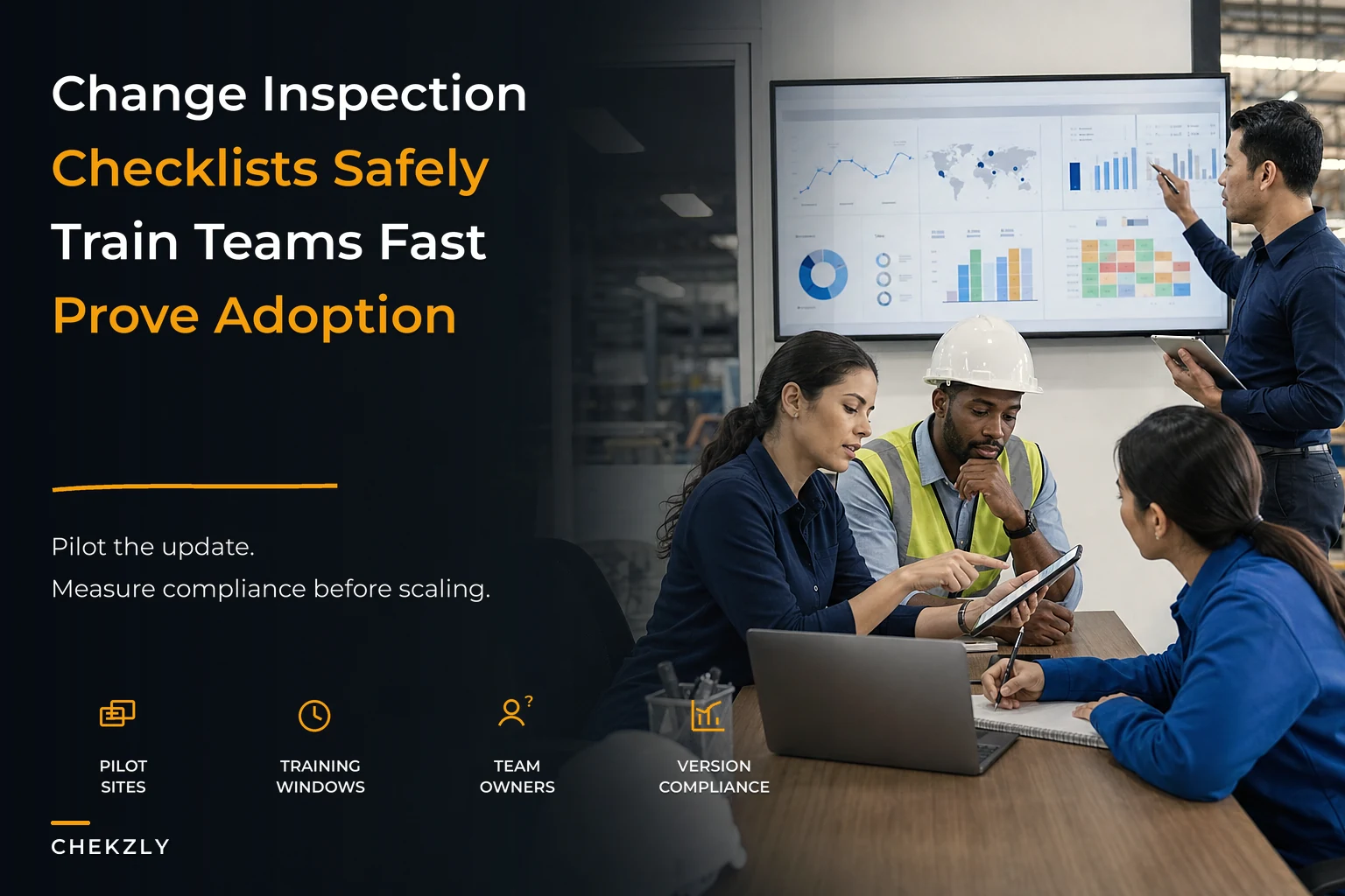 A change-management playbook for inspection checklists and SOP updates