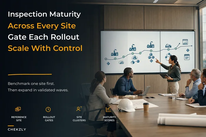 An inspection program maturity model for multi-site enterprises