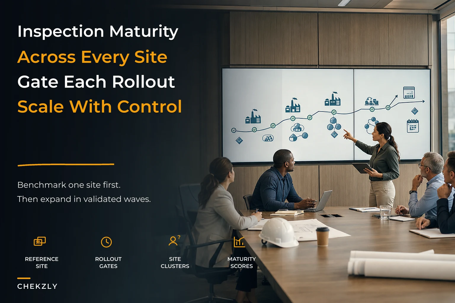 An inspection program maturity model for multi-site enterprises