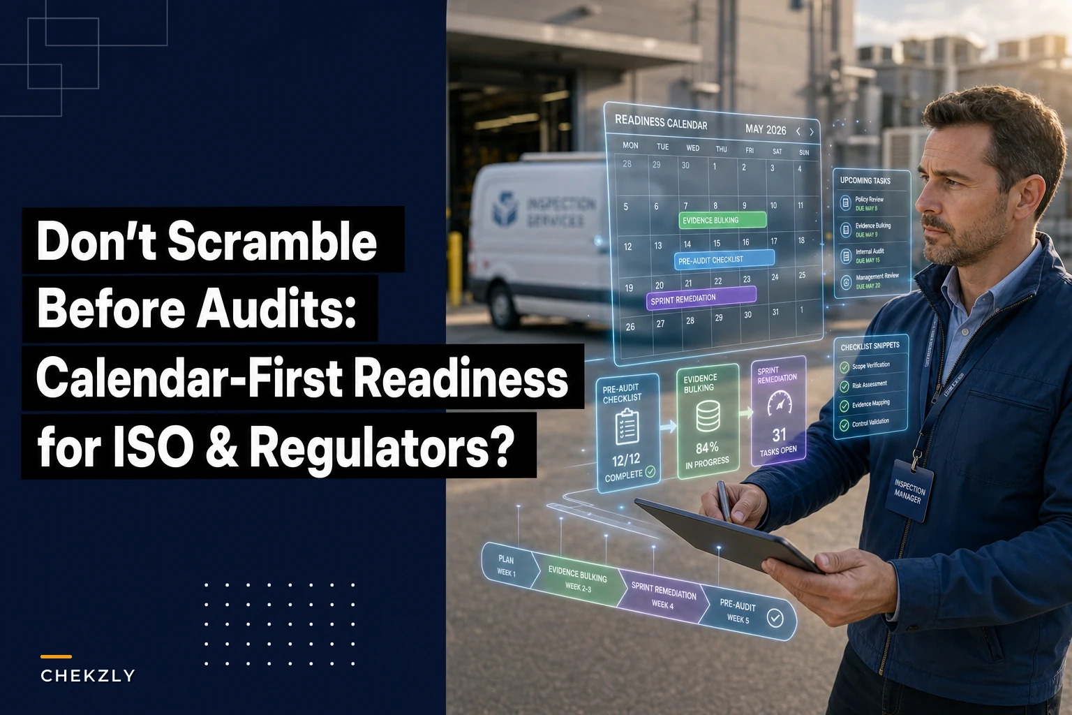 Don't scramble before audits: a calendar-first accreditation readiness plan for ISO and regulator cycles