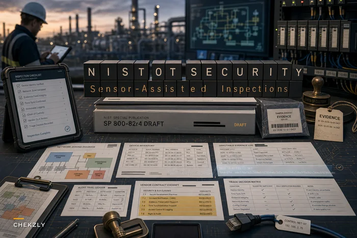 NIST’s OT Security Draft: Practical Steps to Secure Sensor‑Assisted Inspections and Preserve Audit Evidence