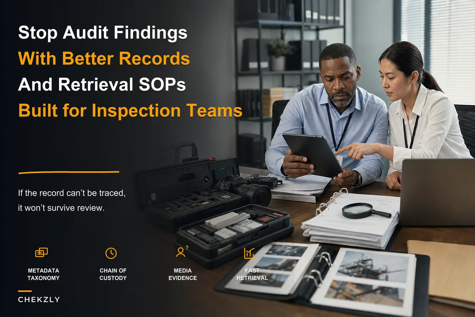 Stop audit findings: build an audit‑ready inspection records system with metadata and retrieval SOPs