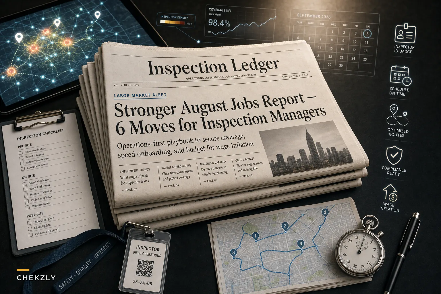 Stronger August Jobs Report: 6 Practical Moves Inspection Managers Should Make Now
