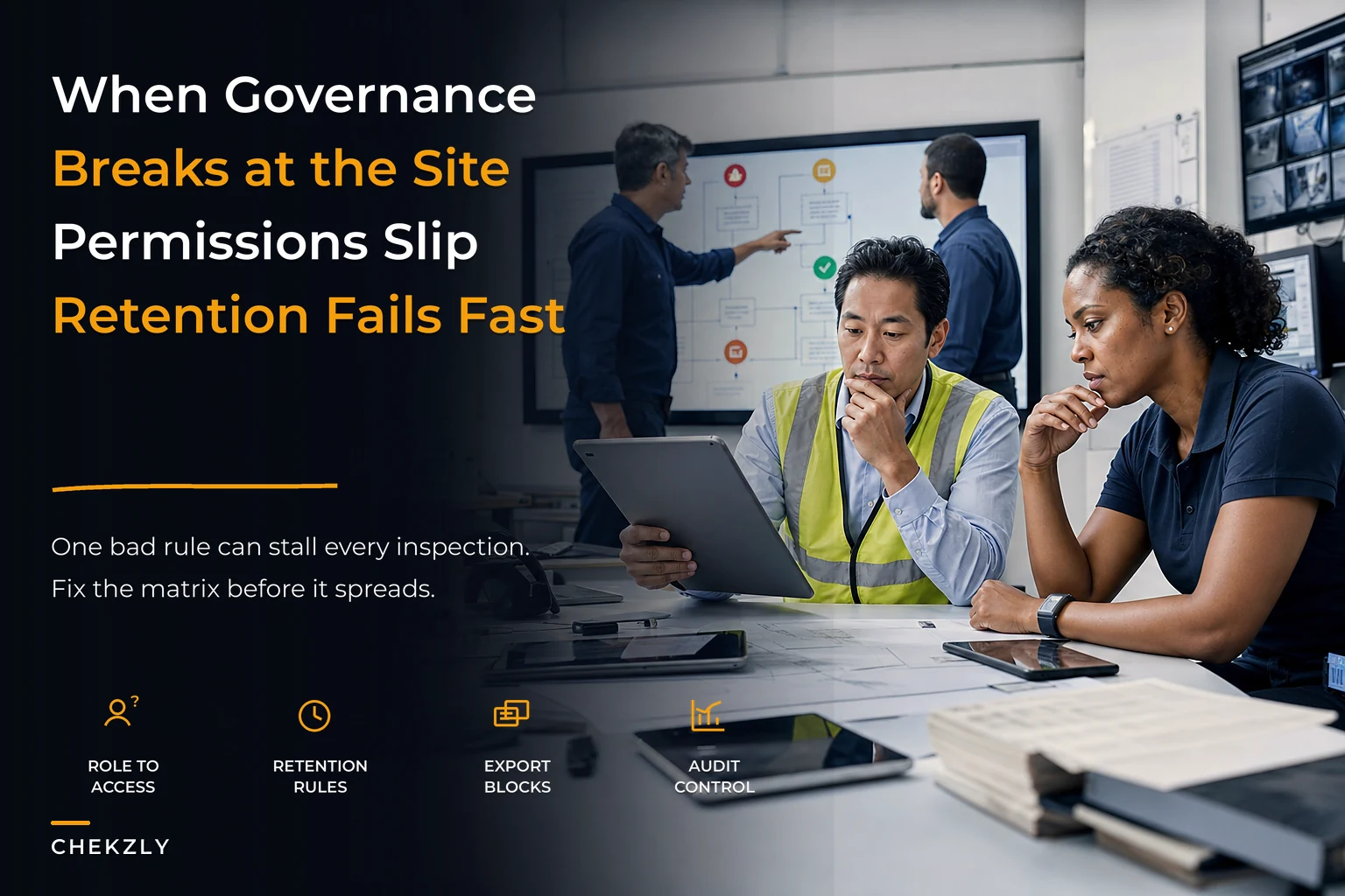 When inspection data governance breaks: an operational matrix for multi‑site teams