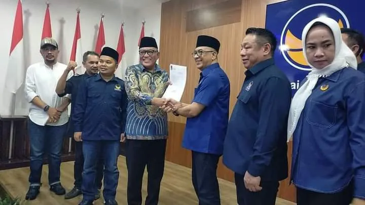 Rusman Ali-Fachri Terima Rekomendasi dari Partai NasDem