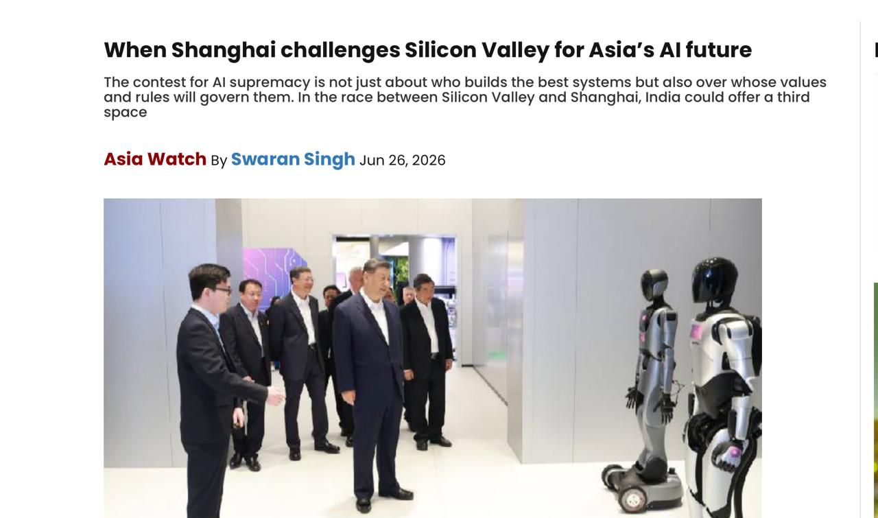When Shanghai challenges Silicon Valley for Asia’s AI future
