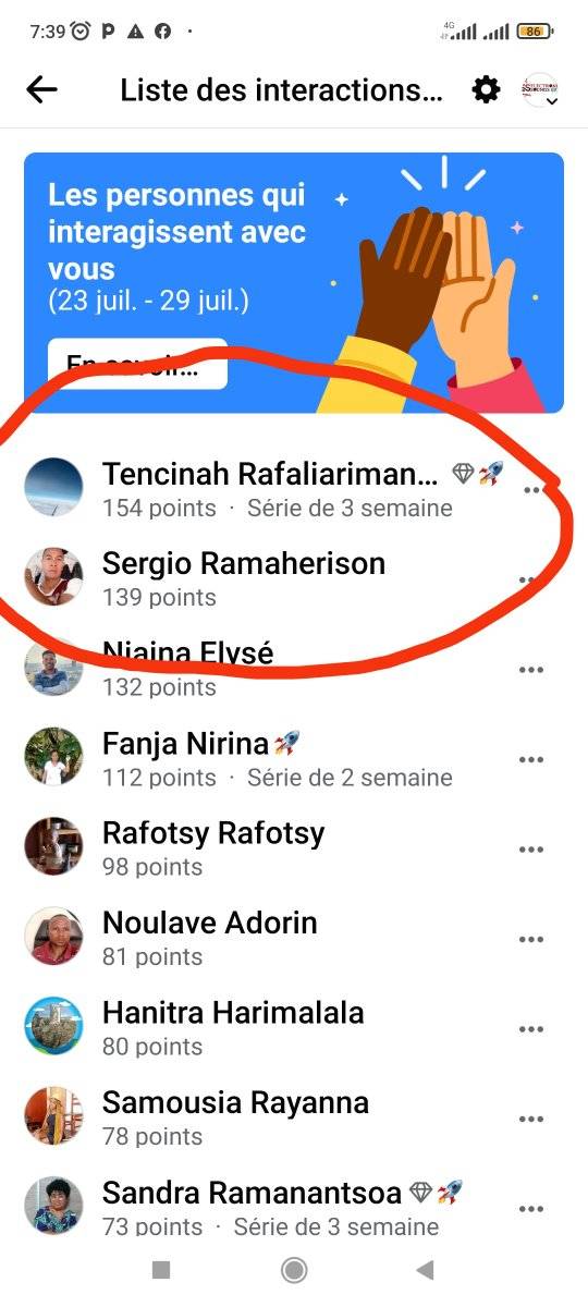 Facebook contest