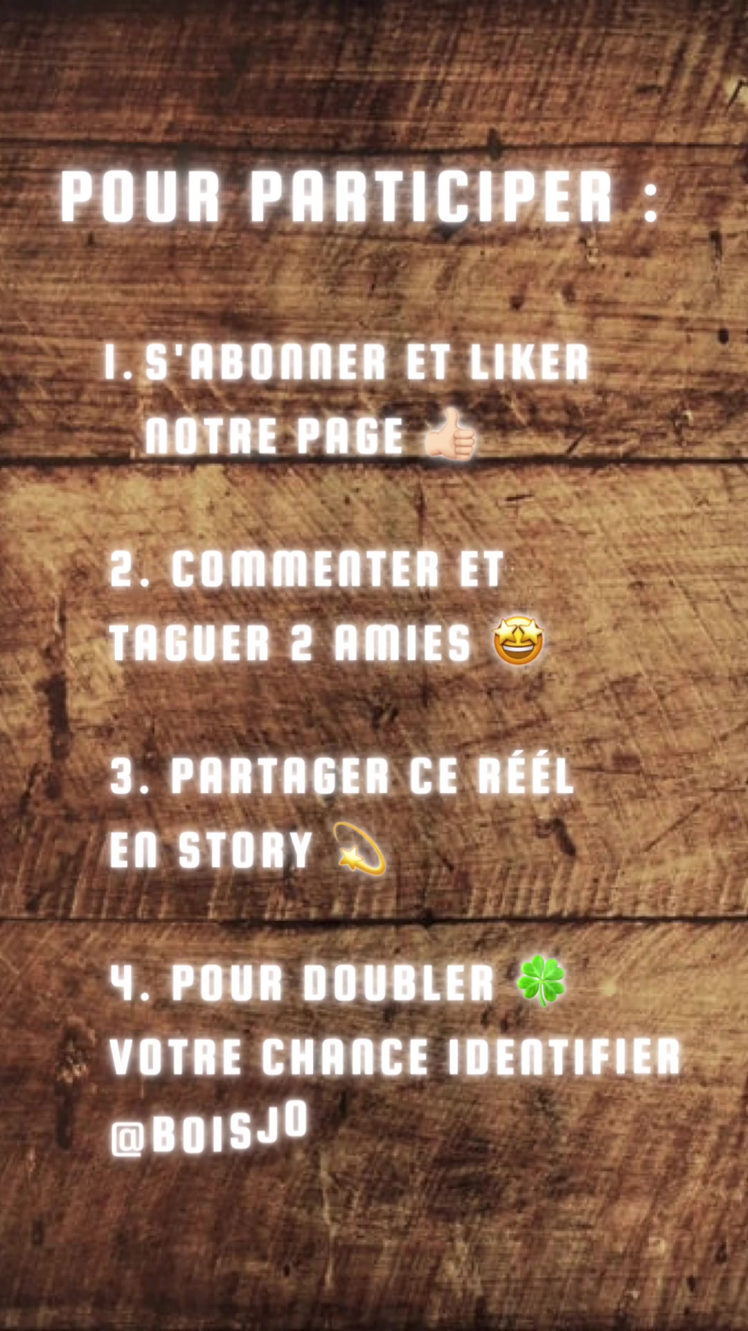 Facebook contest