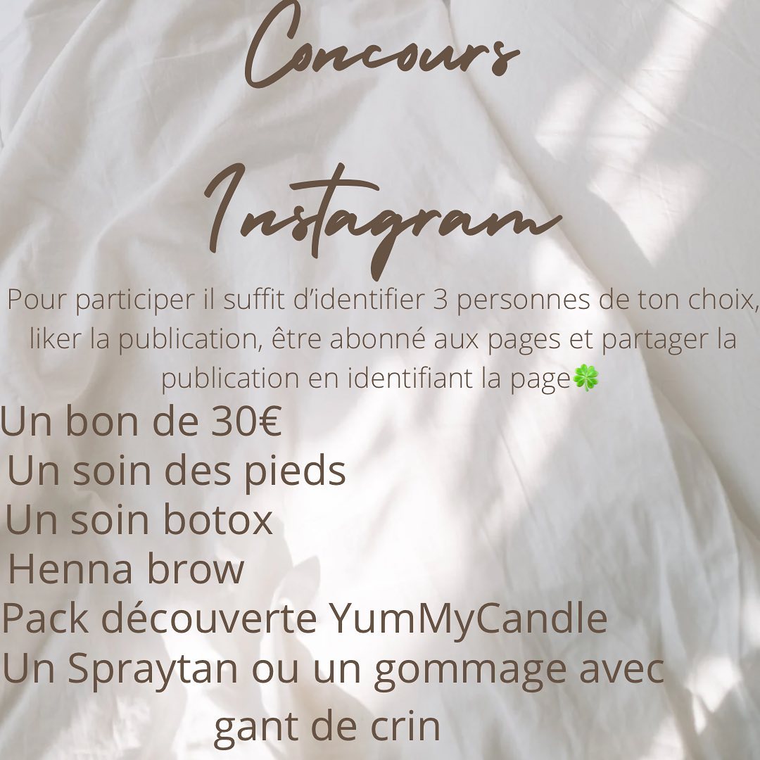 Instagram contest