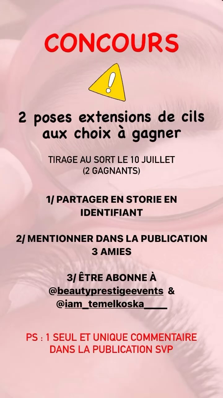 Instagram contest