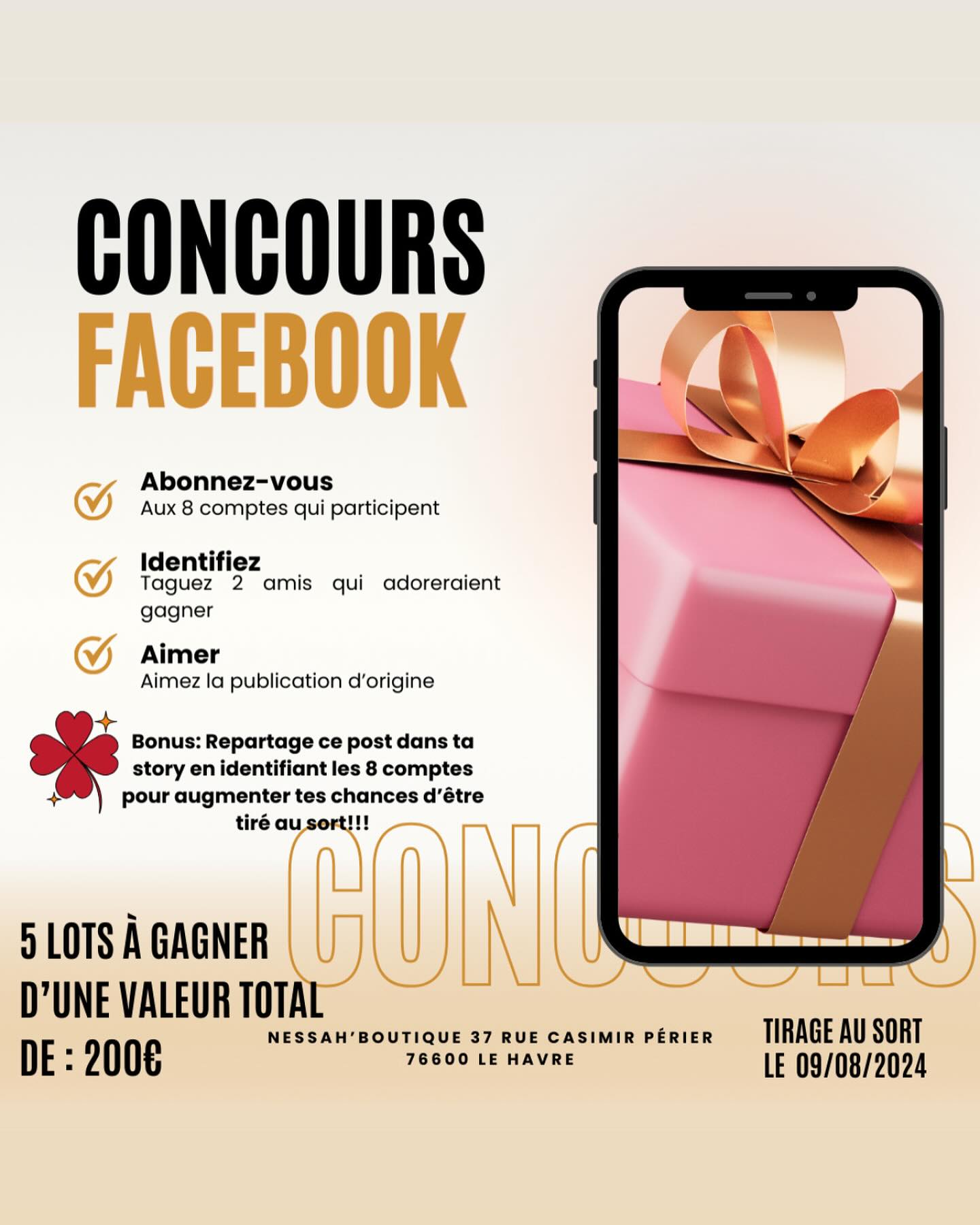 Facebook contest