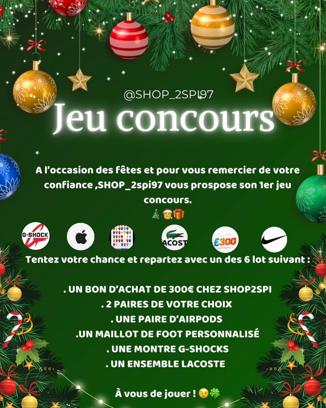 Instagram contest