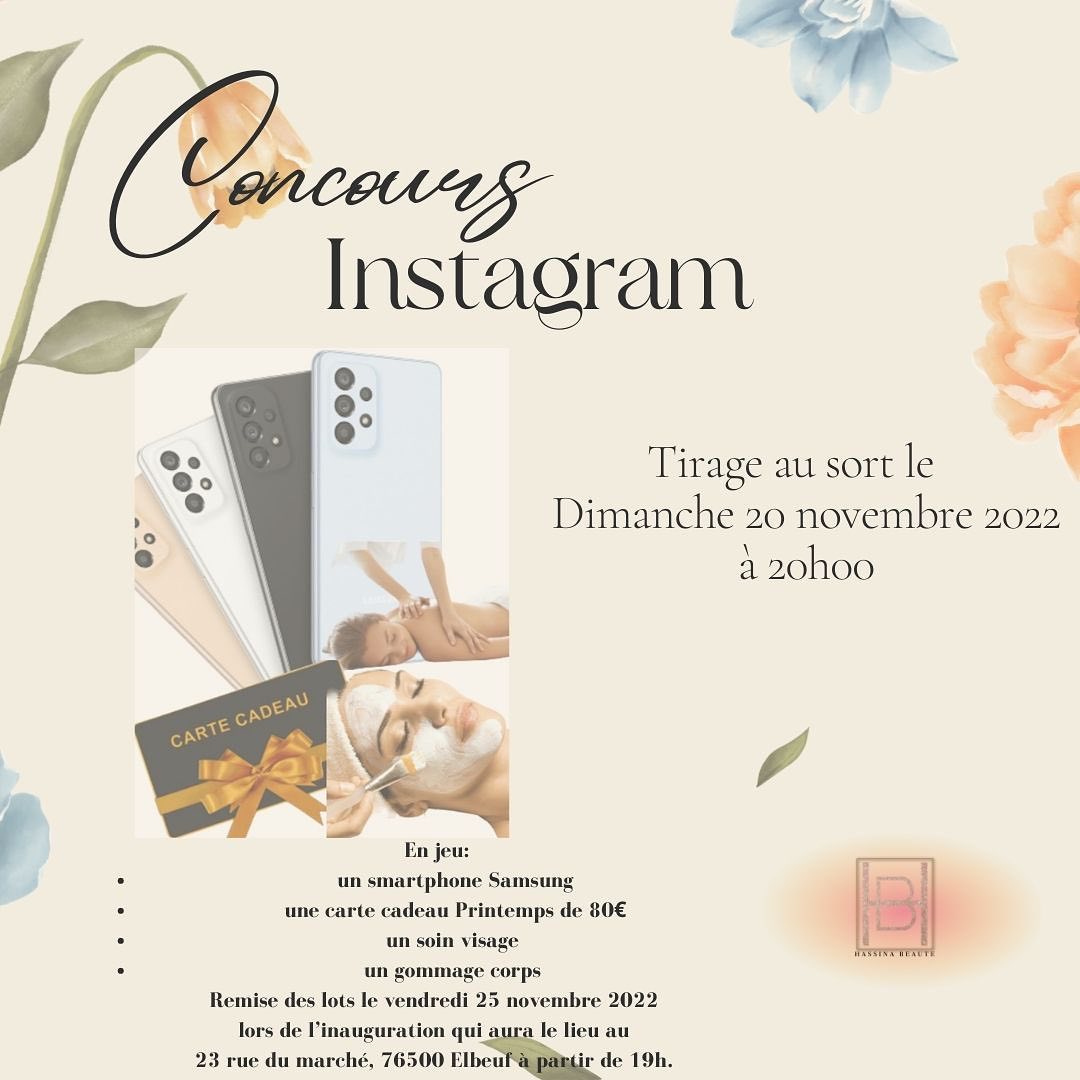 Instagram contest