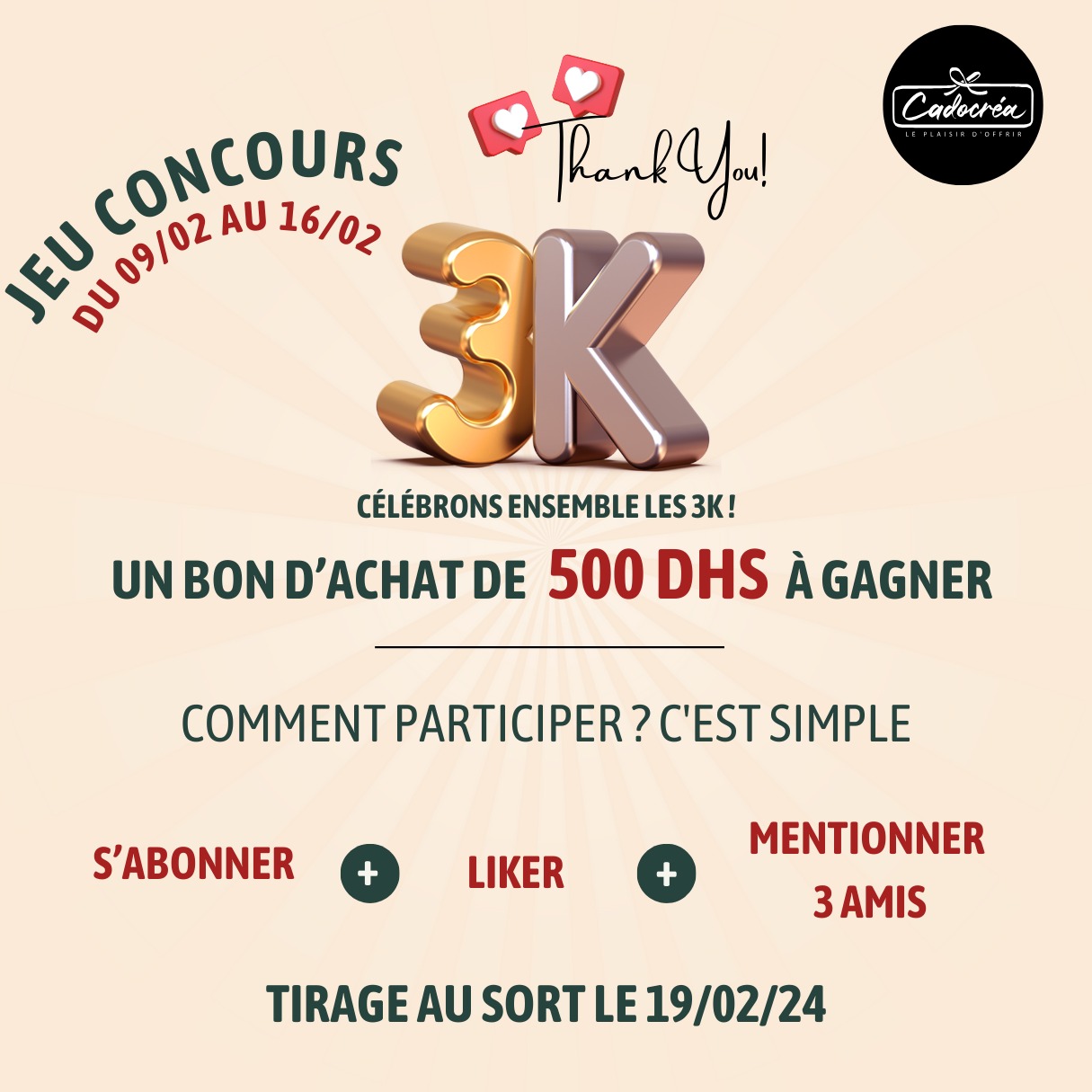 Instagram contest