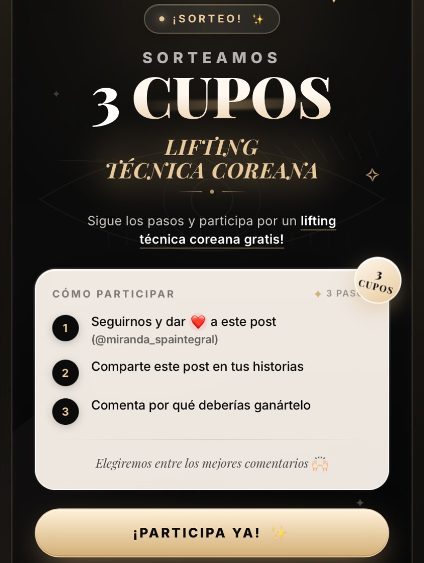 Instagram contest