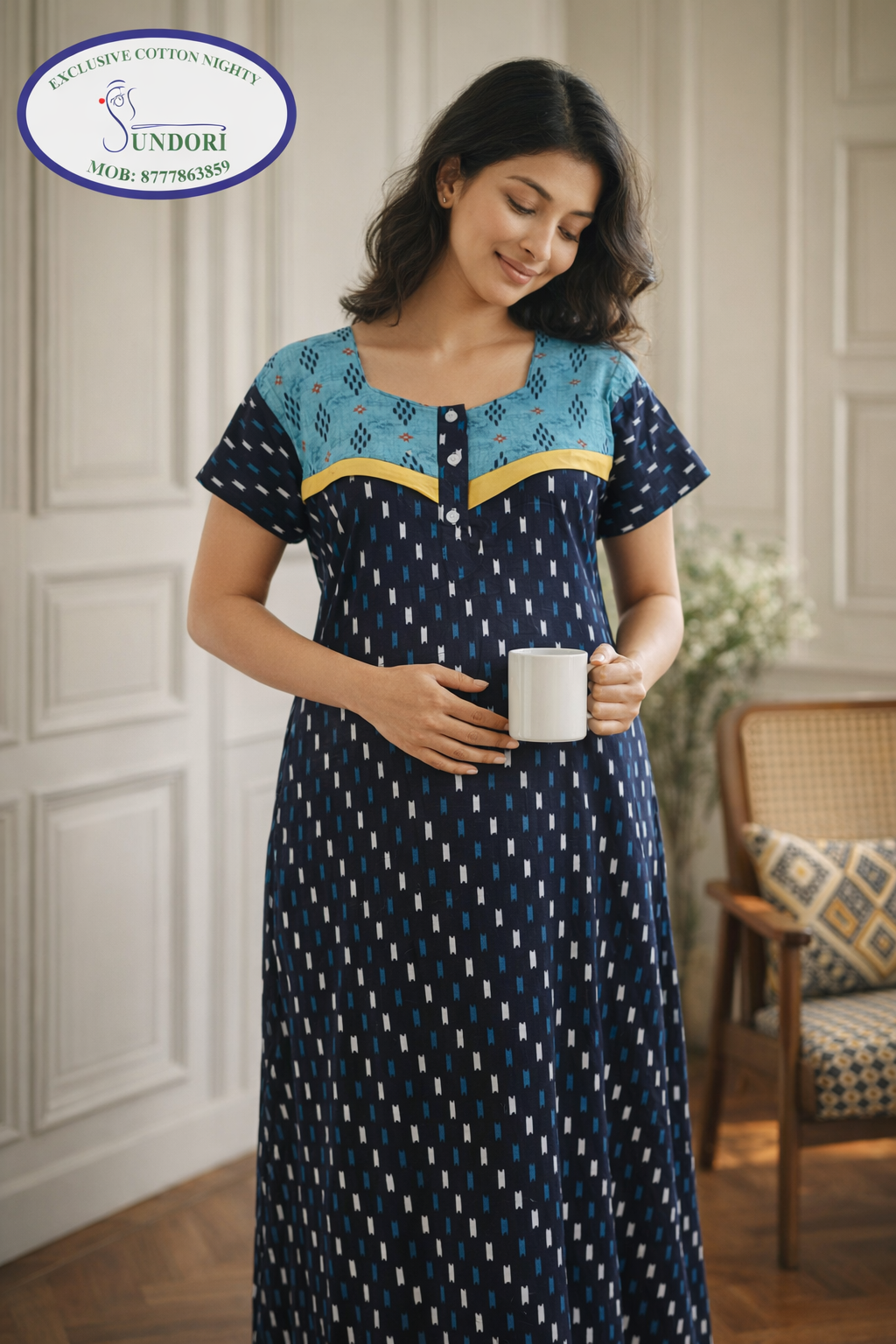 Mother Breastfeeding nighty — image 1