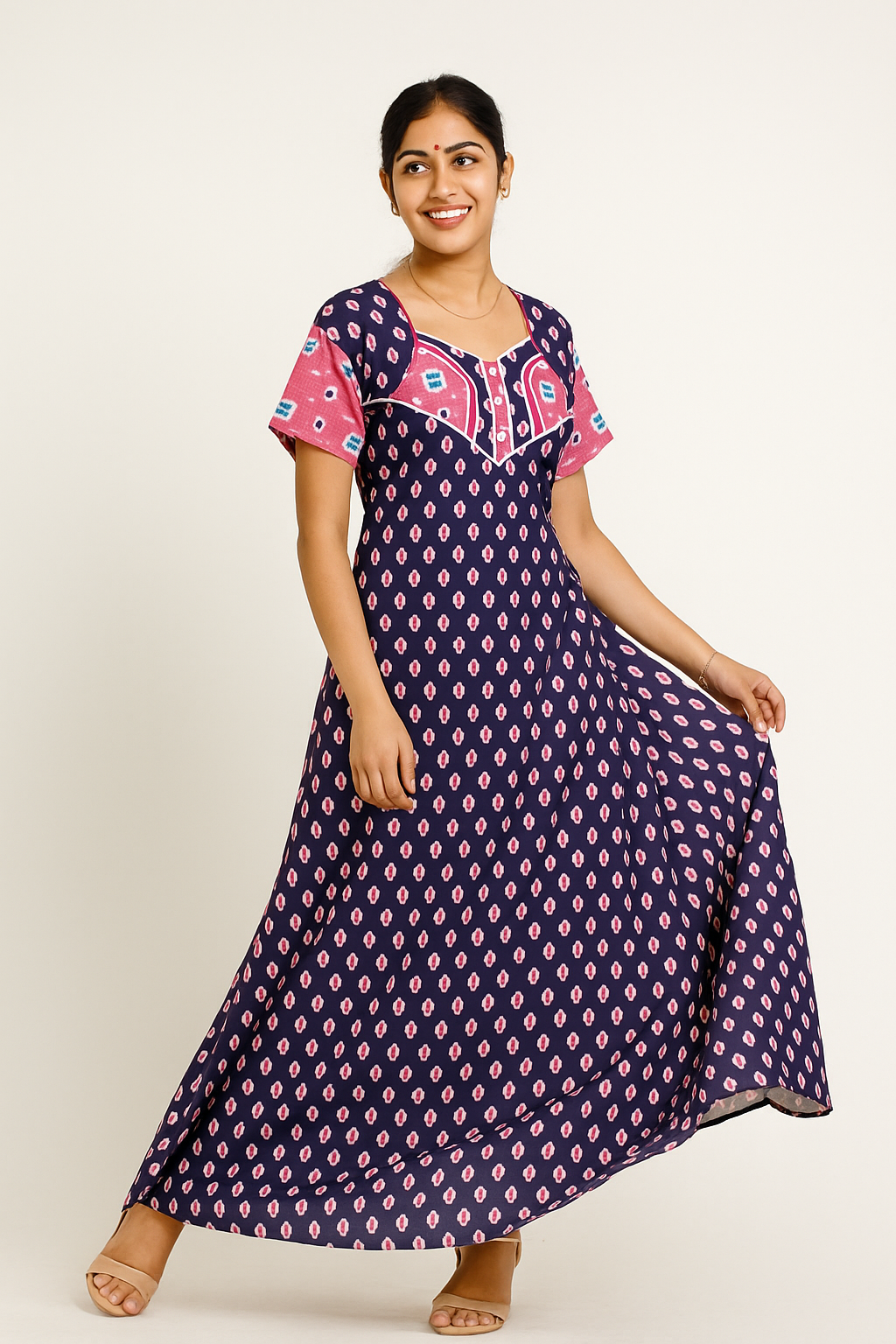 Mix-n-match A-line nighty