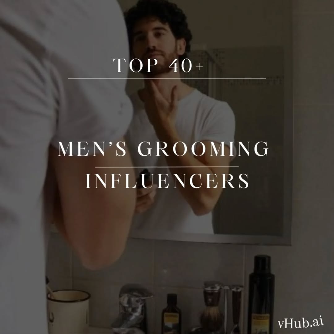 top men grooming influencers