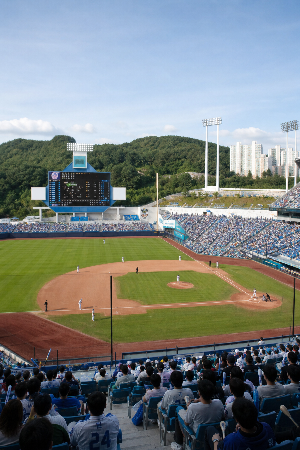 롯데 대 삼성